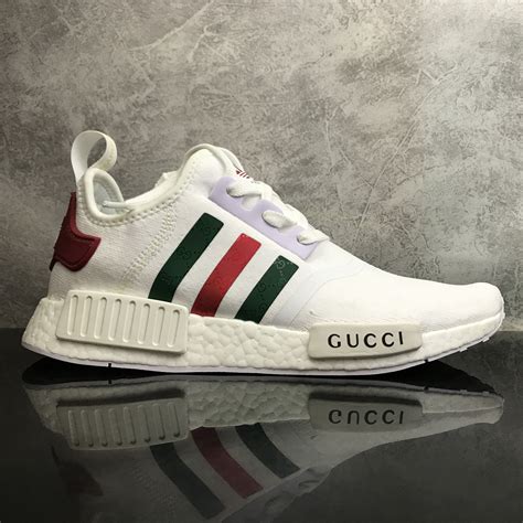 gucci x adidas nmd's white|Adidas NMD Gucci online.